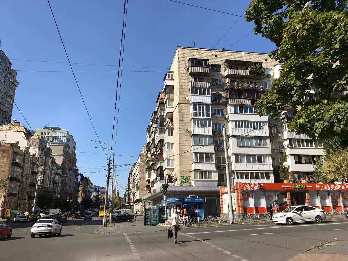 Apartmán S88 Apartment-Комфортабельные Апартаменты Рядом Станция Mетро Университет Near Train Station Airport Kyiv City Center Botanical Garden Ukrajina